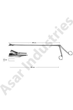 Biopsy forceps for rectum